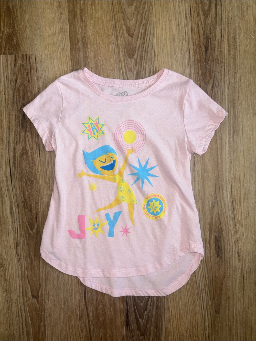Disney Pink Joy Graphic Short Sleeve Tee